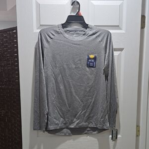 Gray Long Sleeve Men's Shirt